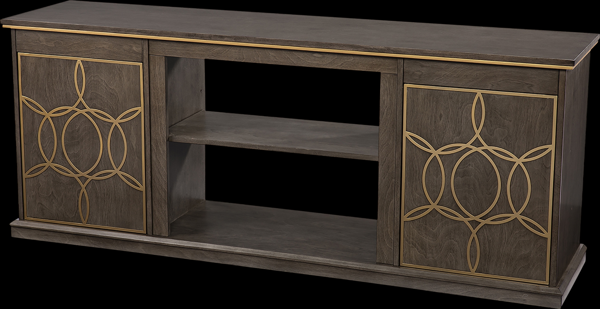 Stagwood Brown 60 in. Console - Thumbnail - Image 1