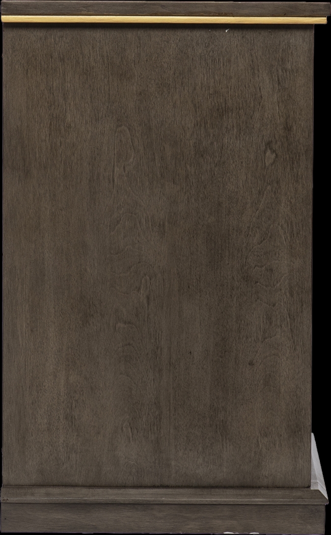 Stagwood IV Brown 60 in. Console With Touch Panel Fireplace - Thumbnail - Image 3