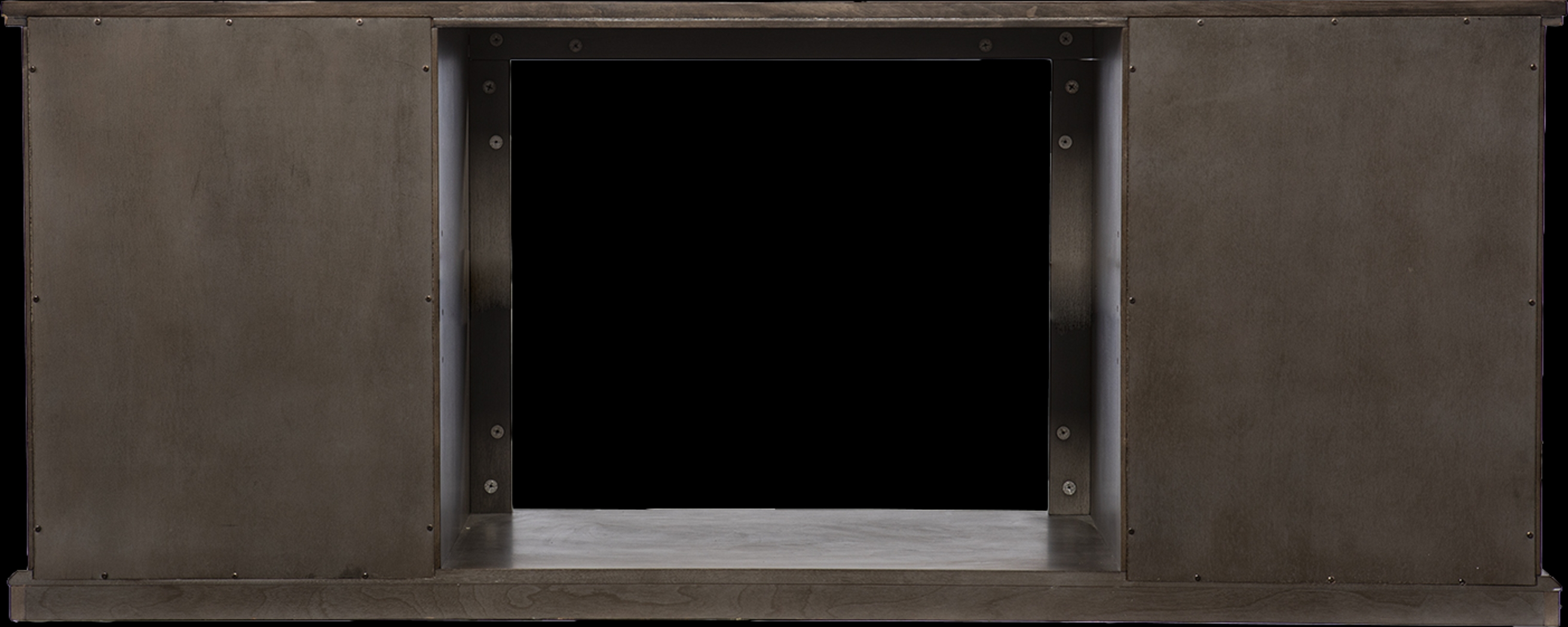 Stagwood IV Brown 60 in. Console With Touch Panel Fireplace - Thumbnail - Image 4