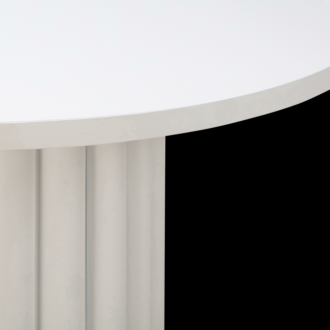 Stailey White Dining Table - Thumbnail - Image 6