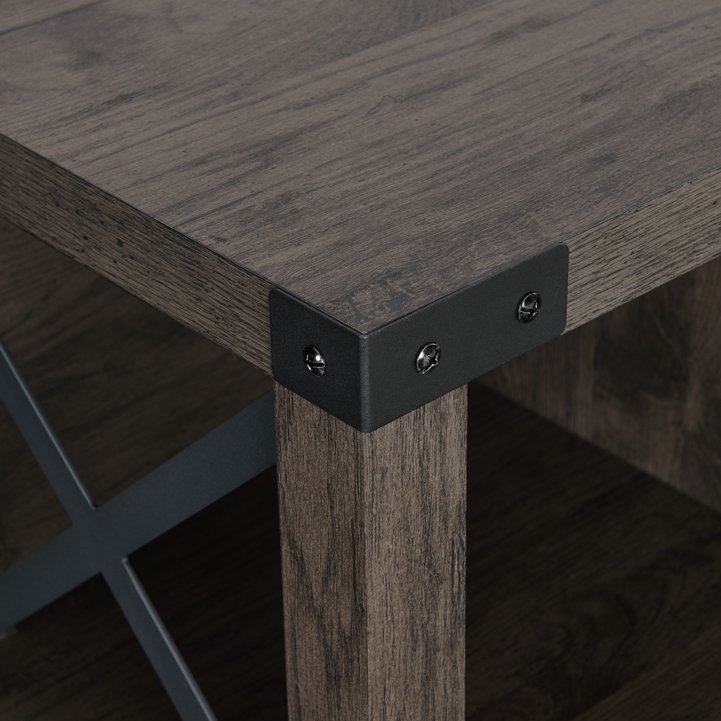 Stainsby Brown Accent Bench - Thumbnail - Image 3