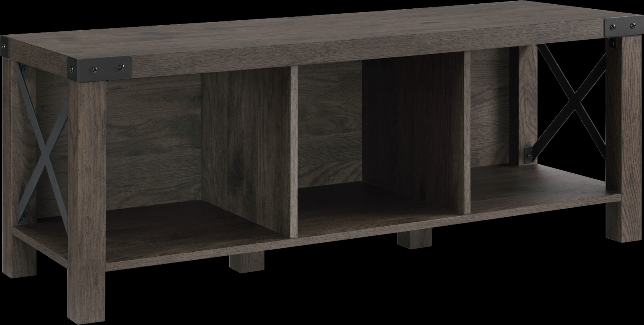 Stainsby Brown Accent Bench - Thumbnail - Image 1