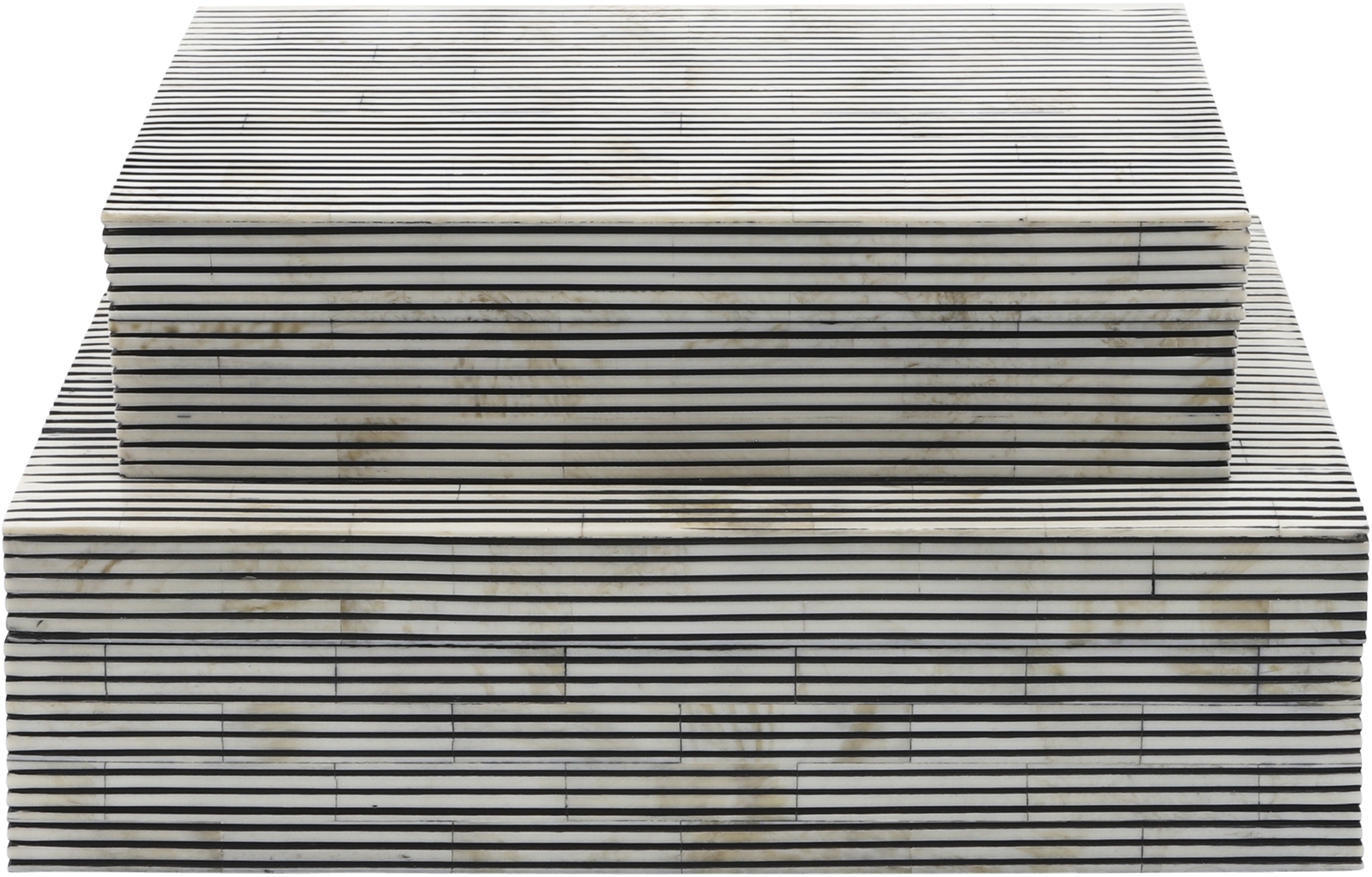 Stakely Black Decorative Box, Set of 2 - Thumbnail - Image 3