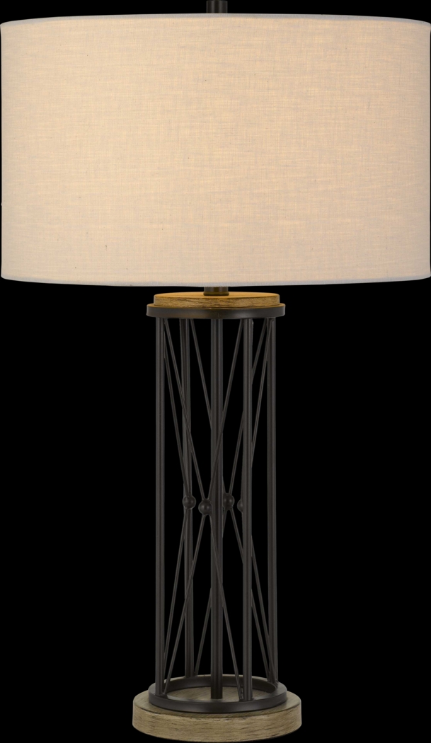 Staker Circle Black Lamp - Thumbnail - Image 2