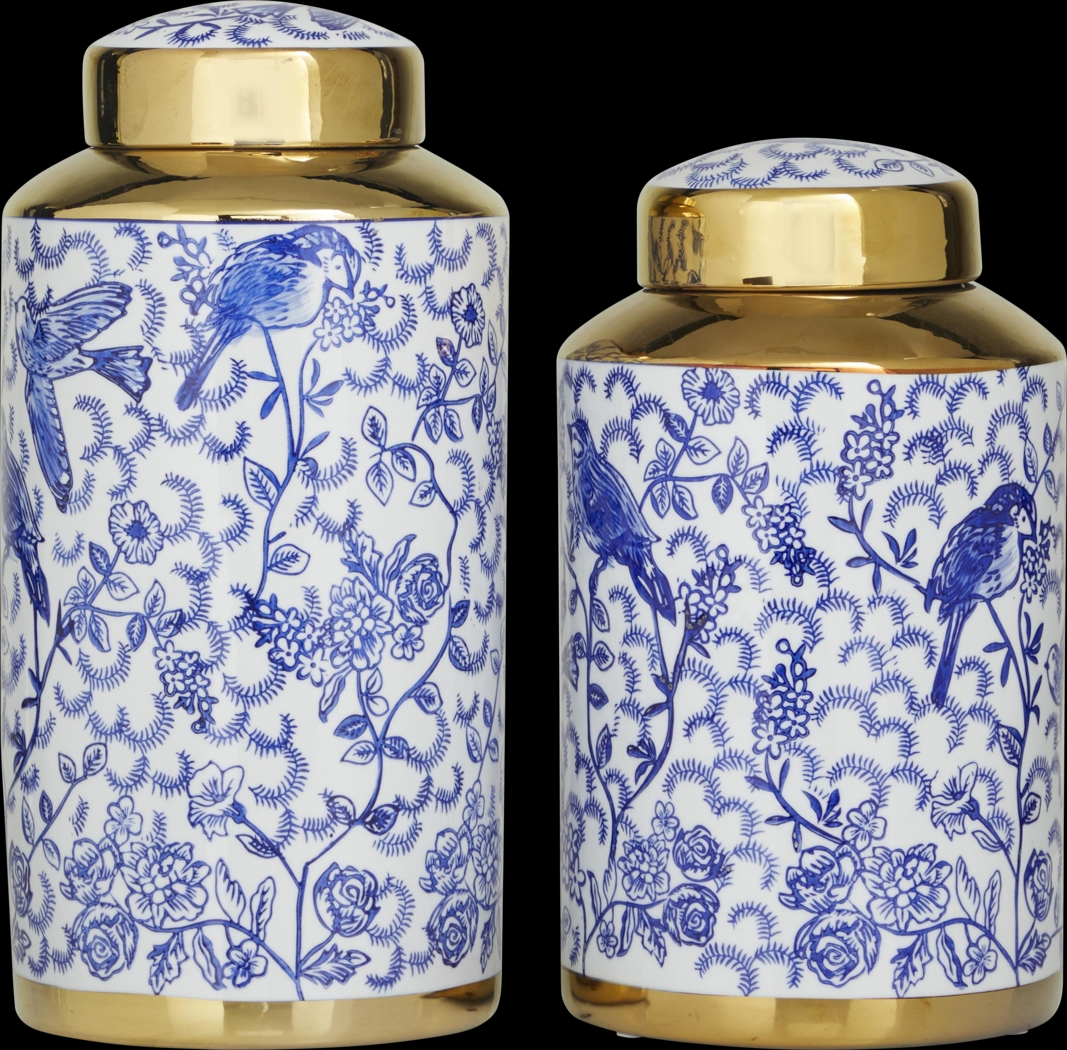 Stalto Blue Jar, Set of 2 - Thumbnail - Image 5