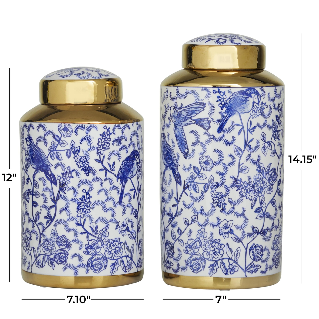 Stalto Blue Jar, Set of 2 - Thumbnail - Image 6