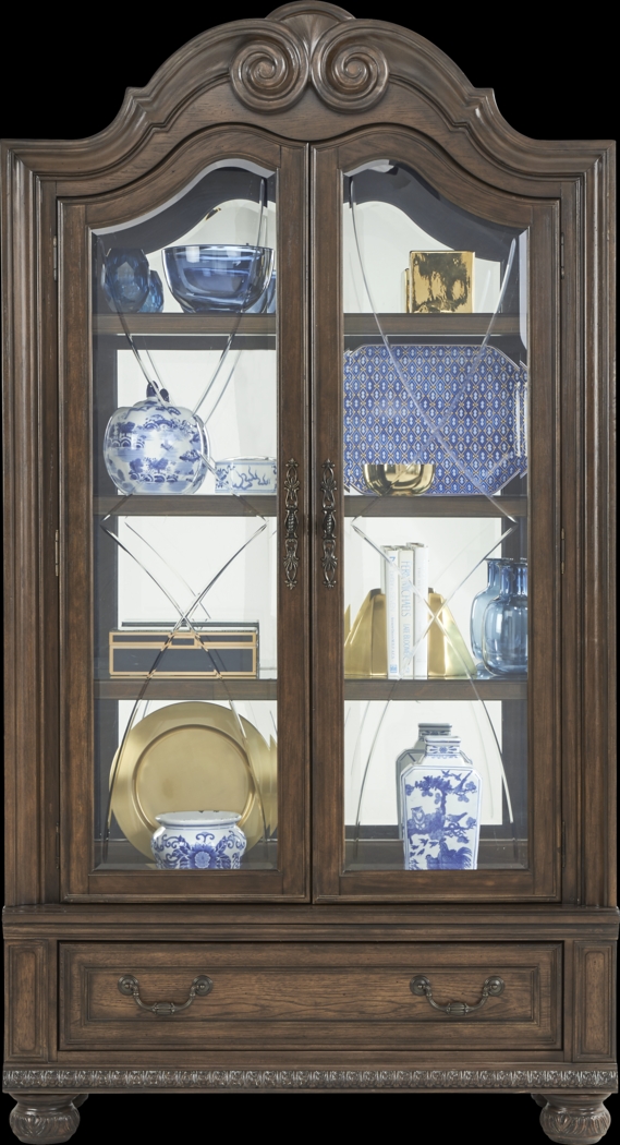 Stalton Estate Brown 2 Pc Curio - Thumbnail - Image 2