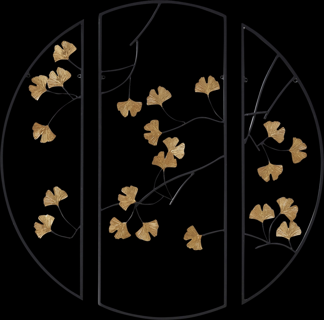 Stamnes Black Artwork, Set of 3 - Thumbnail - Image 1