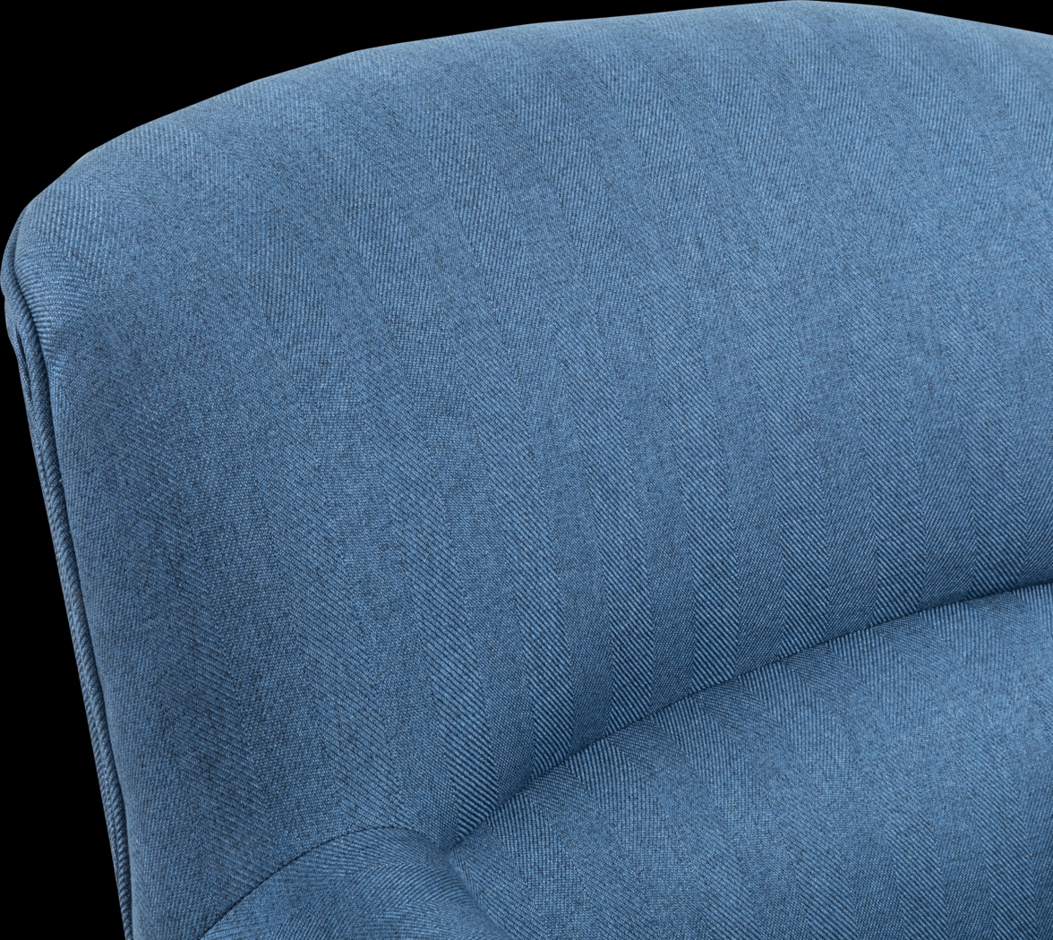 Stamnes Blue Accent Chair - Thumbnail - Image 3