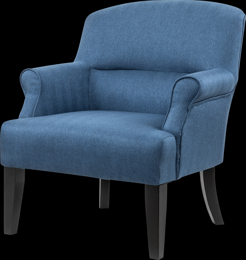 Stamnes Blue Accent Chair - Thumbnail - Image 6