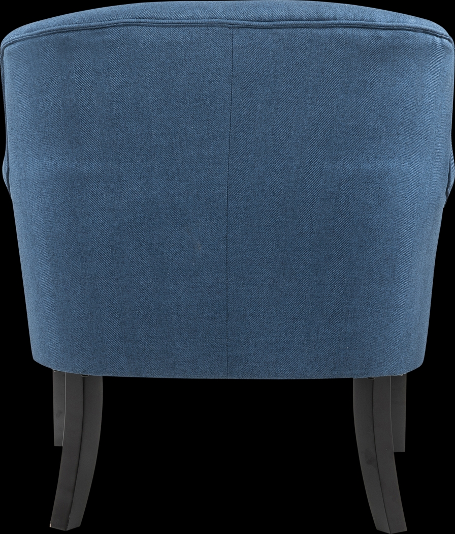 Stamnes Blue Accent Chair - Thumbnail - Image 7