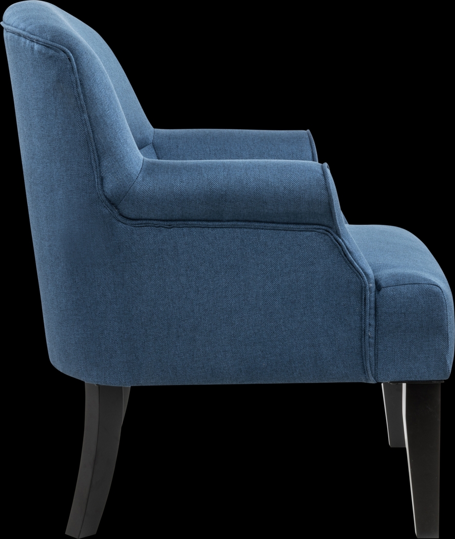 Stamnes Blue Accent Chair - Thumbnail - Image 8