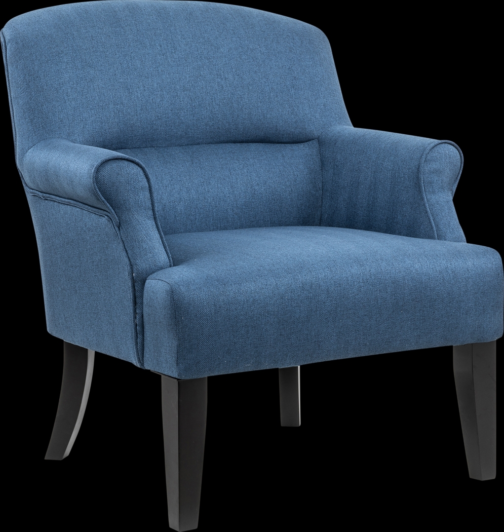 Stamnes Blue Accent Chair - Thumbnail - Image 1