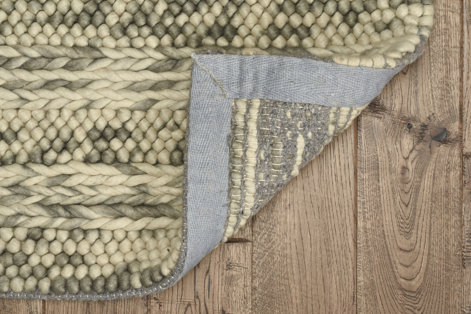 Stamsack Gray 5' x 7' Rug - Thumbnail - Image 4