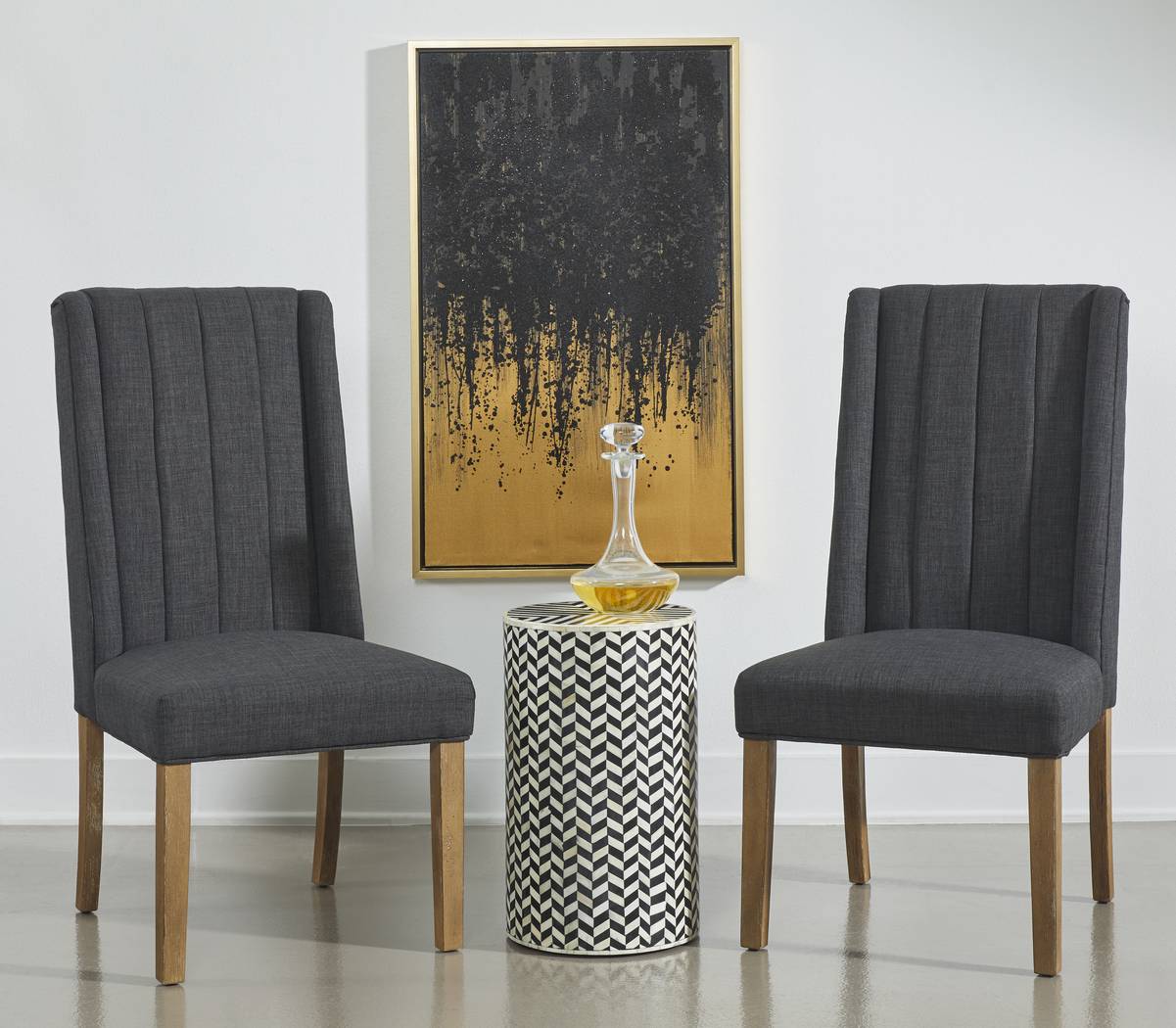 Standish Black Accent Table - Thumbnail - Image 2