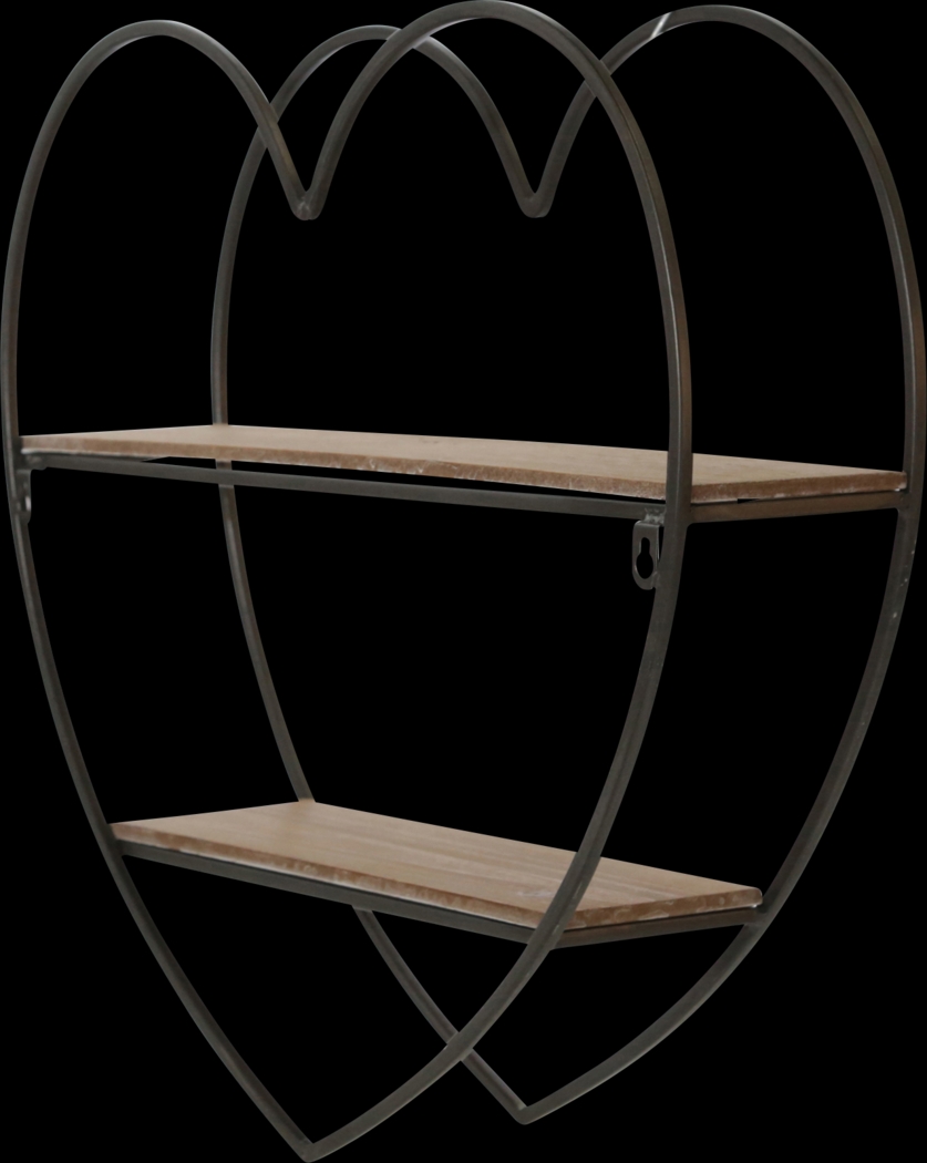 Stanfiel Black Wall Shelf - Thumbnail - Image 3