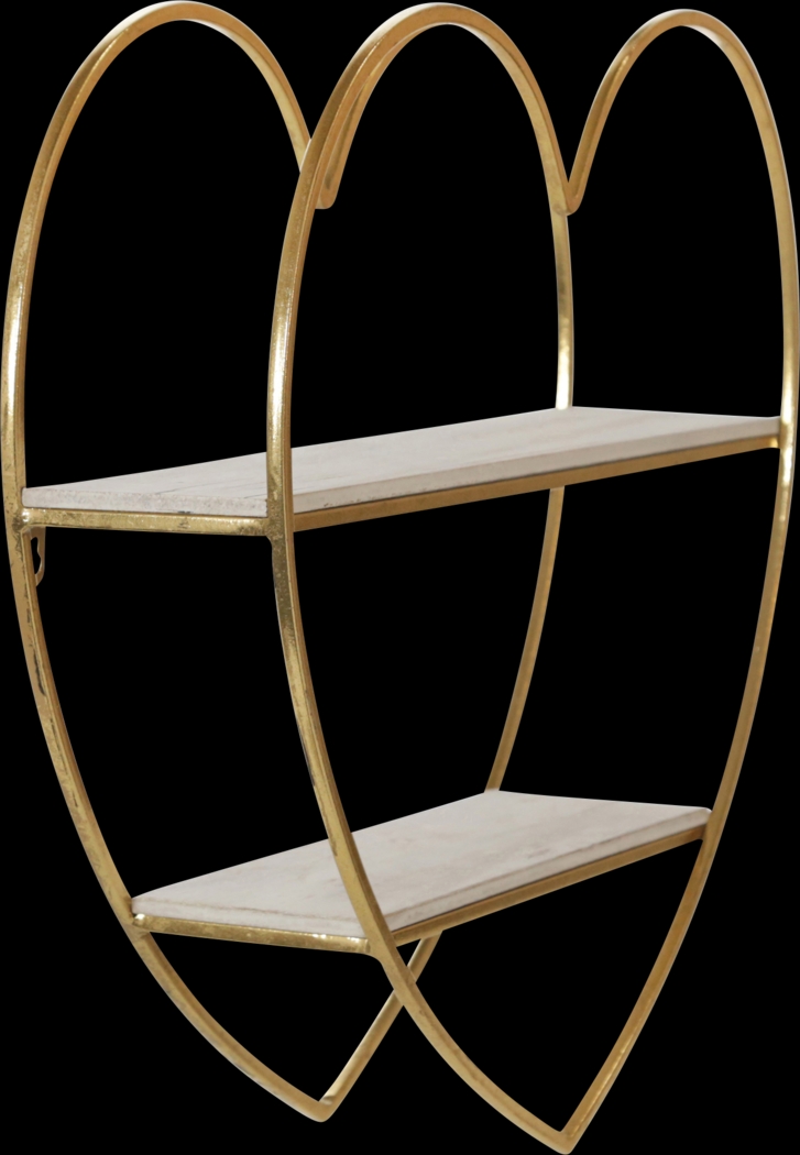Stanfiel Gold Wall Shelf - Thumbnail - Image 2