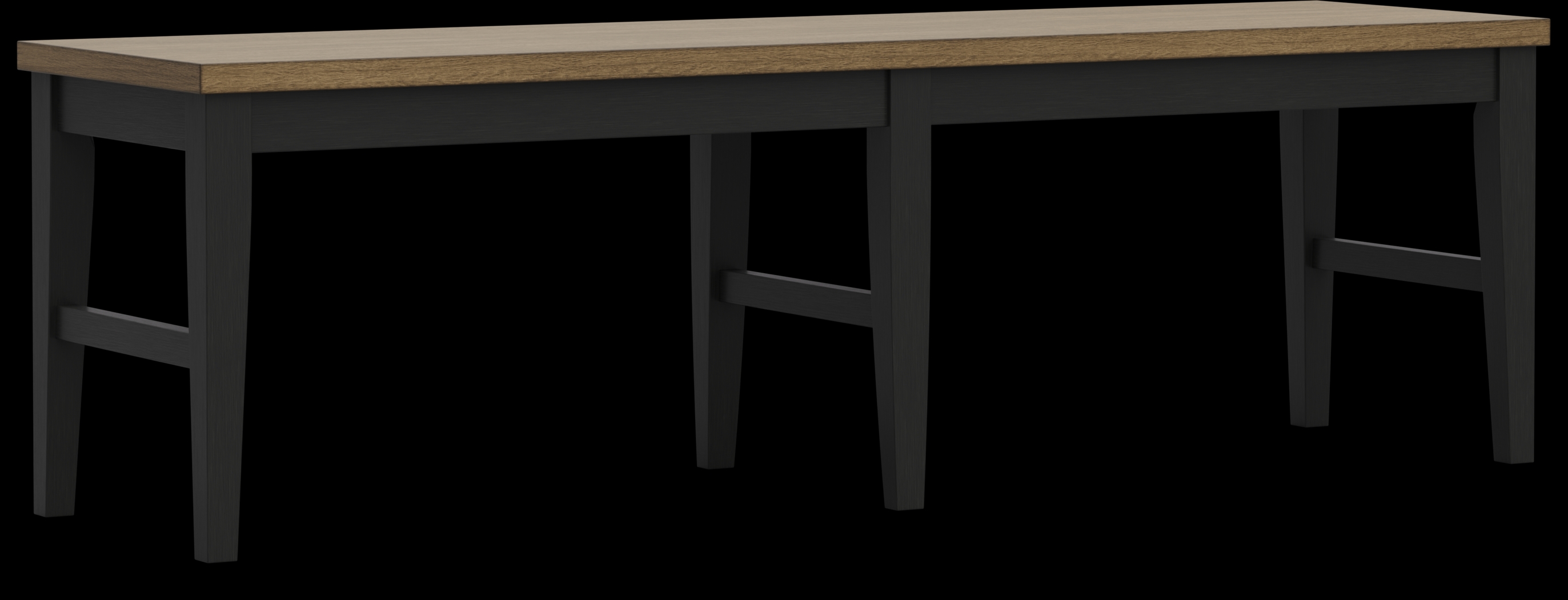 Stanford Black Large Bench - Thumbnail - Image 1