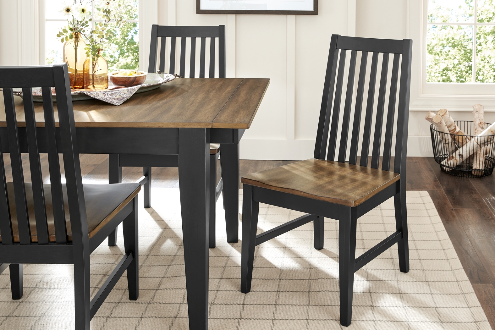 Stanford Black 6 Pc Dining Room - Thumbnail - Image 8