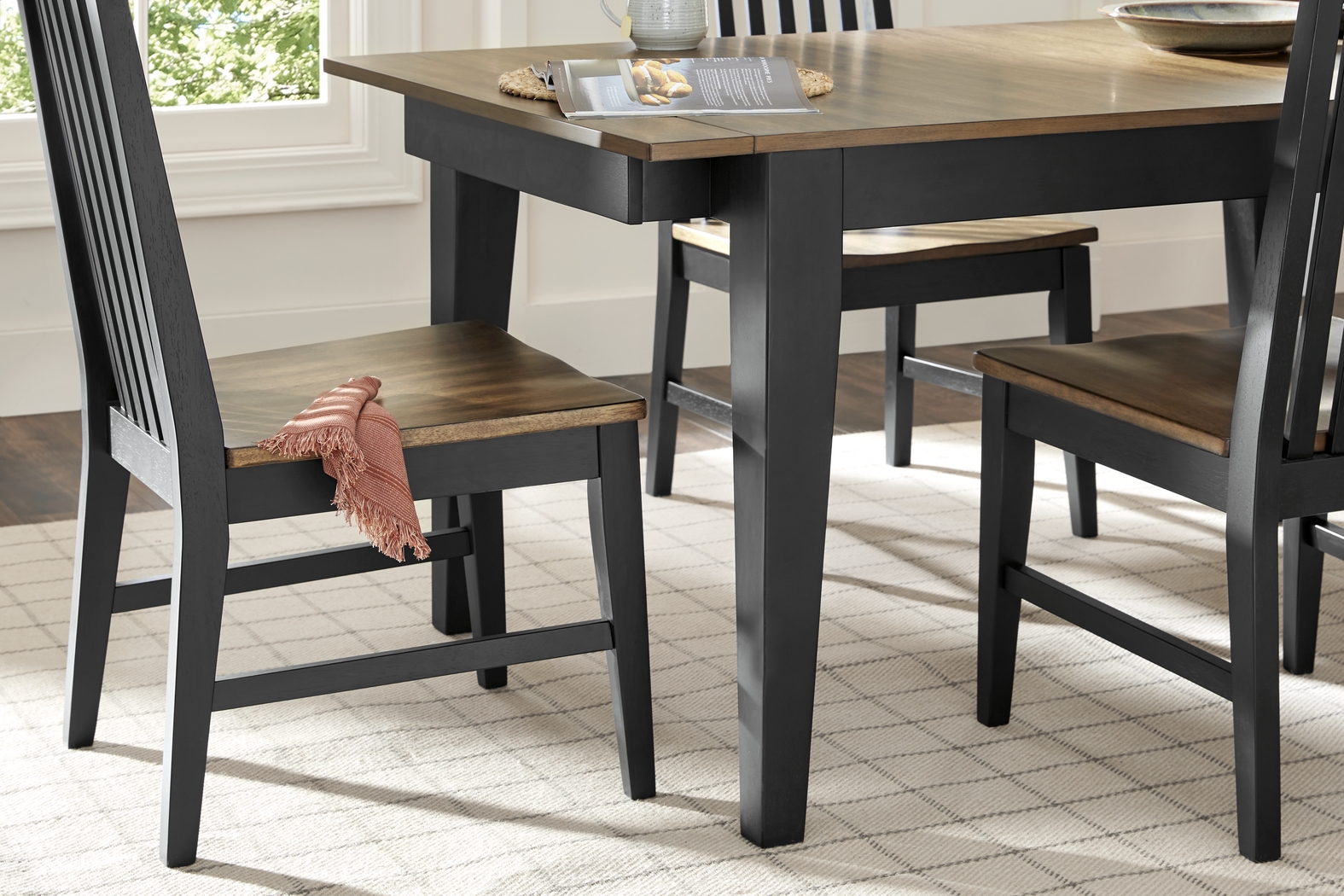 Stanford Black 6 Pc Dining Room - Thumbnail - Image 9