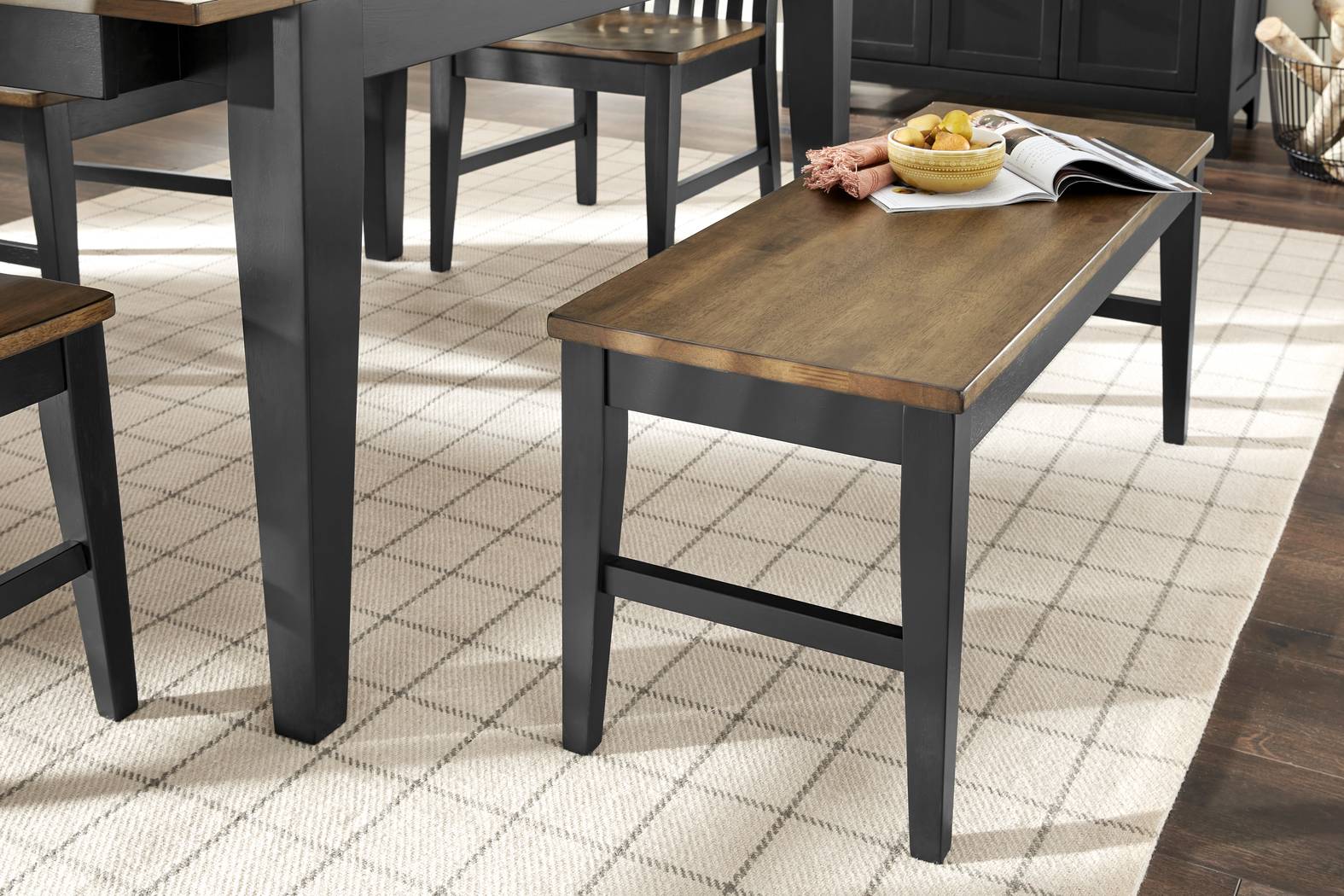 Stanford Black Small Bench - Thumbnail - Image 3