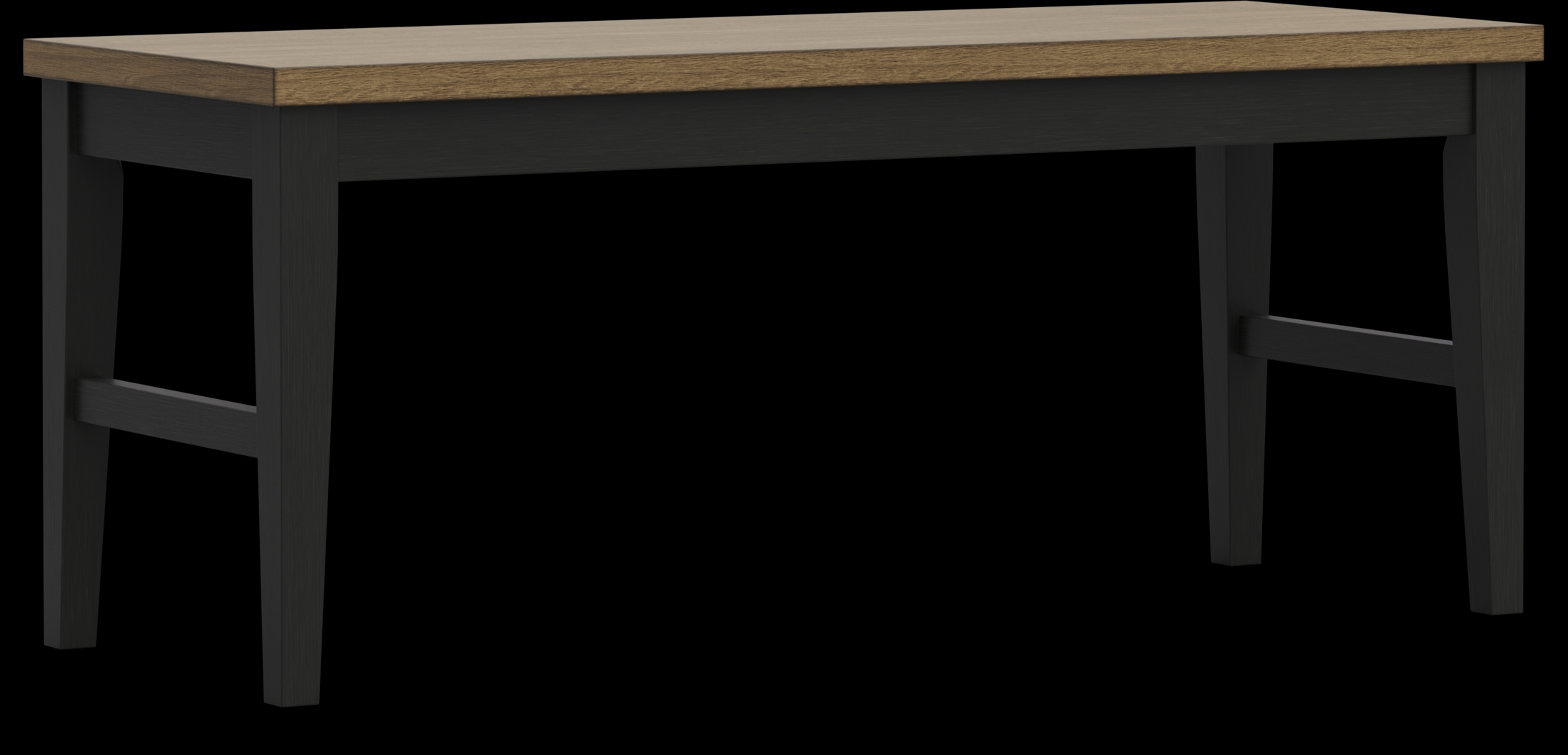 Stanford Black Small Bench - Thumbnail - Image 1