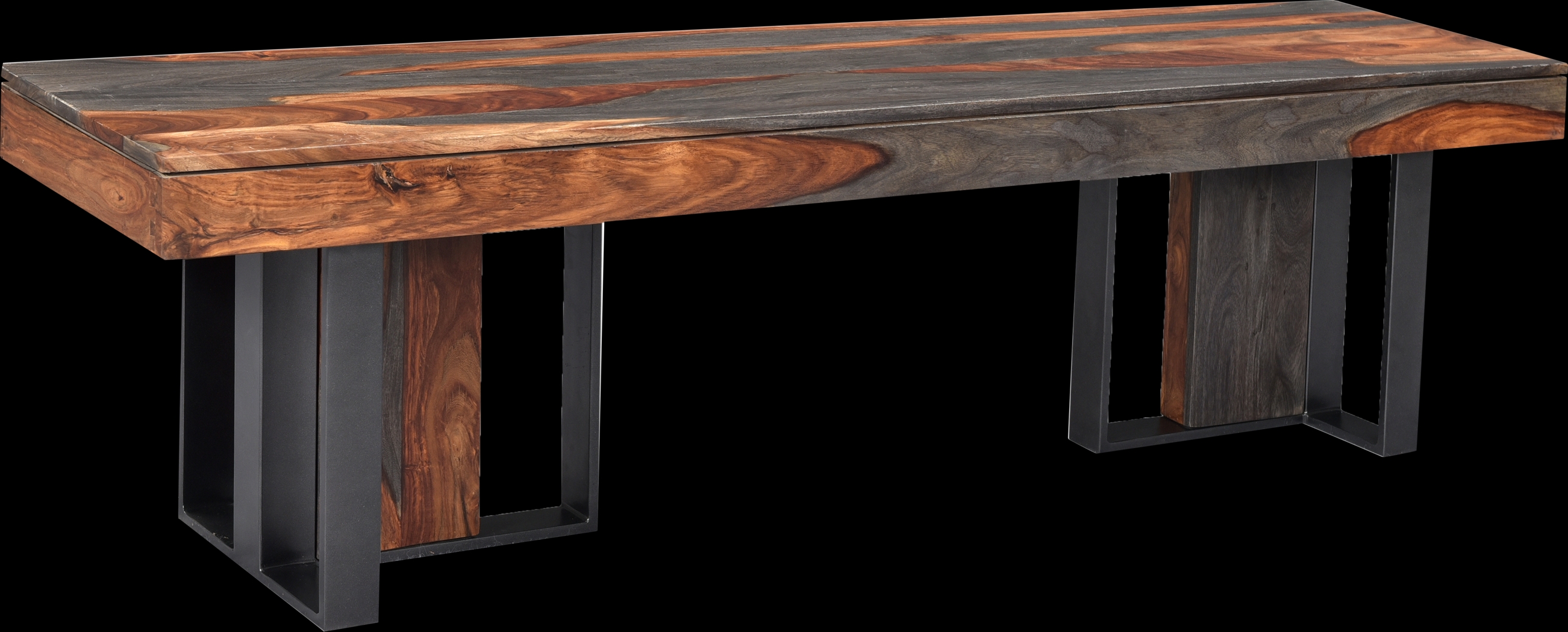 Stanhurst Brown Bench - Thumbnail - Image 1