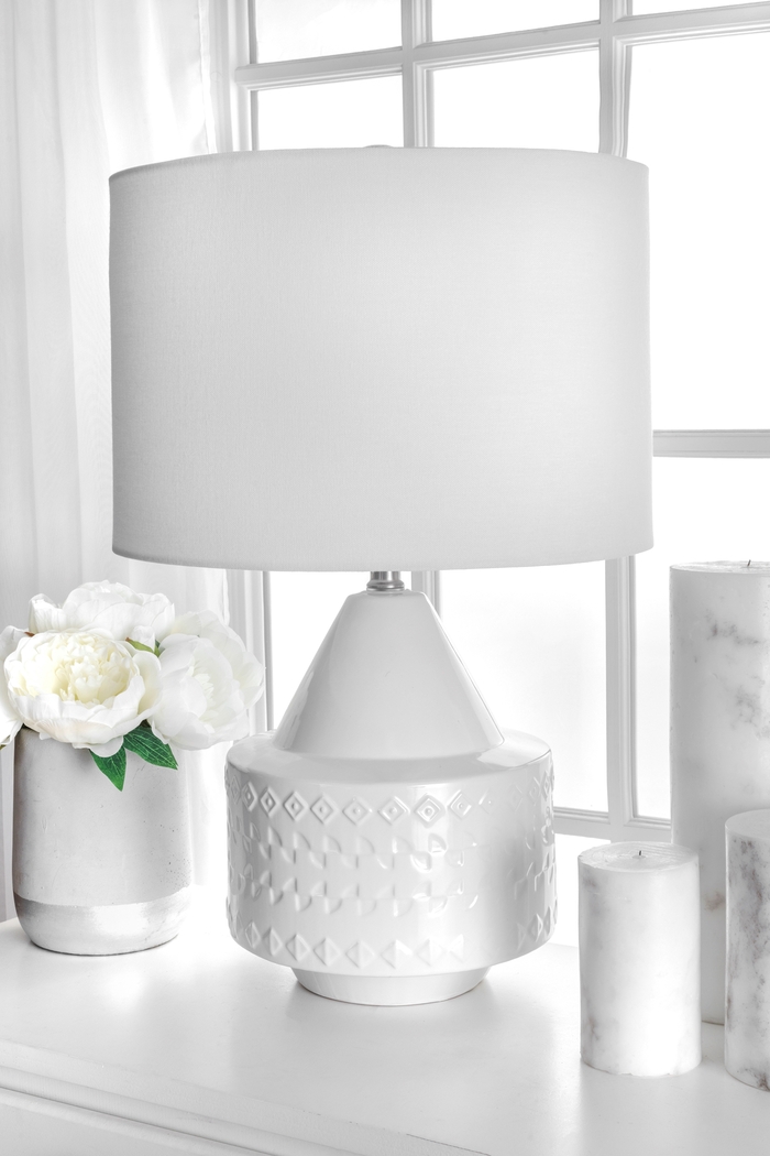 Stanida White Lamp - Thumbnail - Image 3