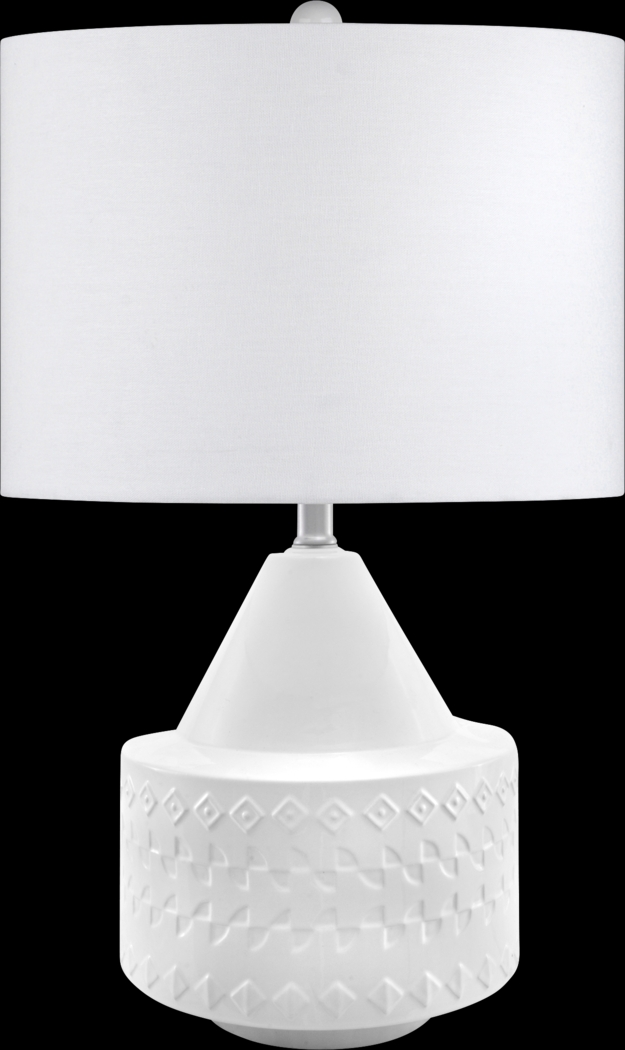 Stanida White Lamp - Thumbnail - Image 1