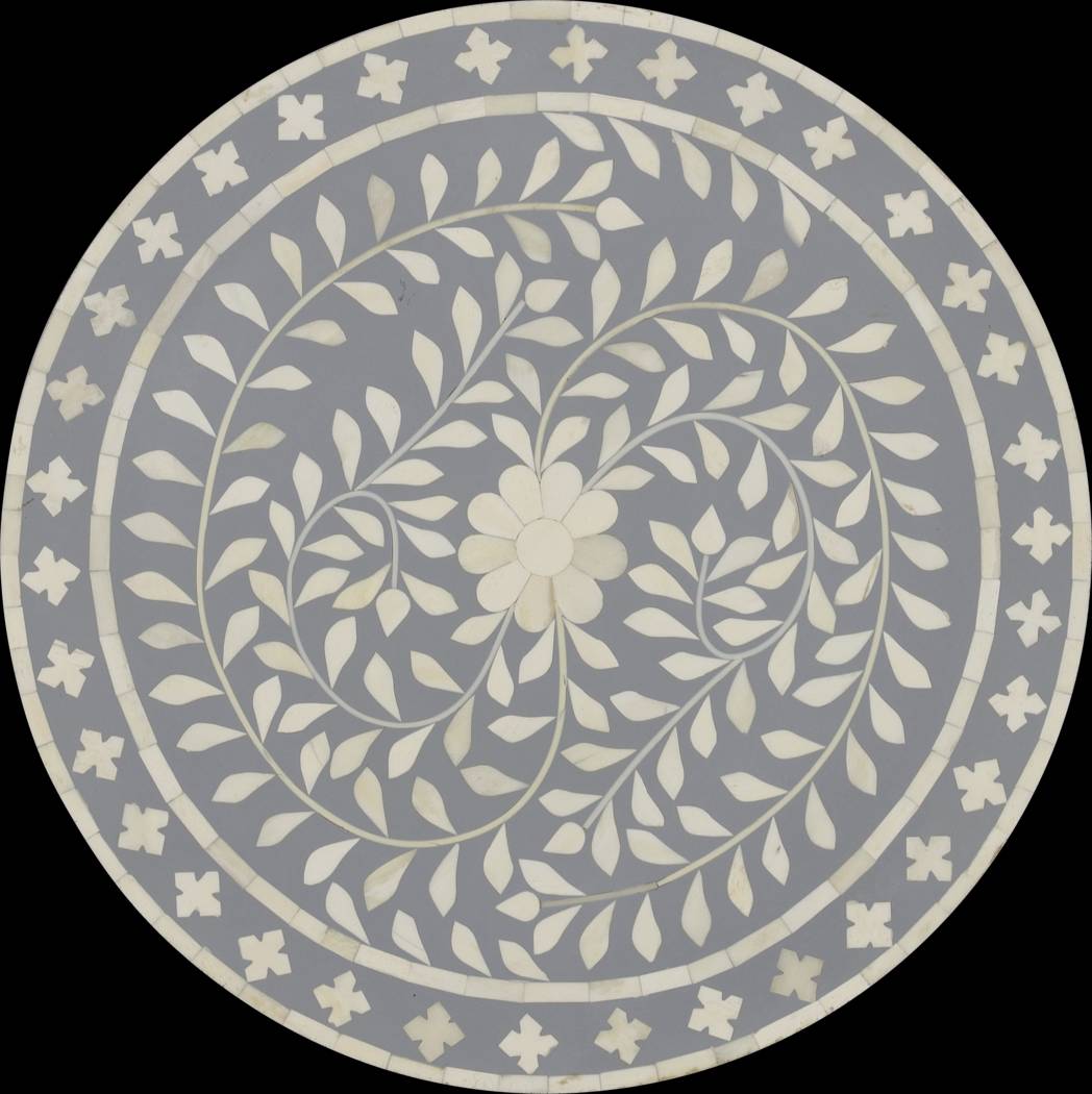 Stanislaws Blue Accent Table - Thumbnail - Image 5