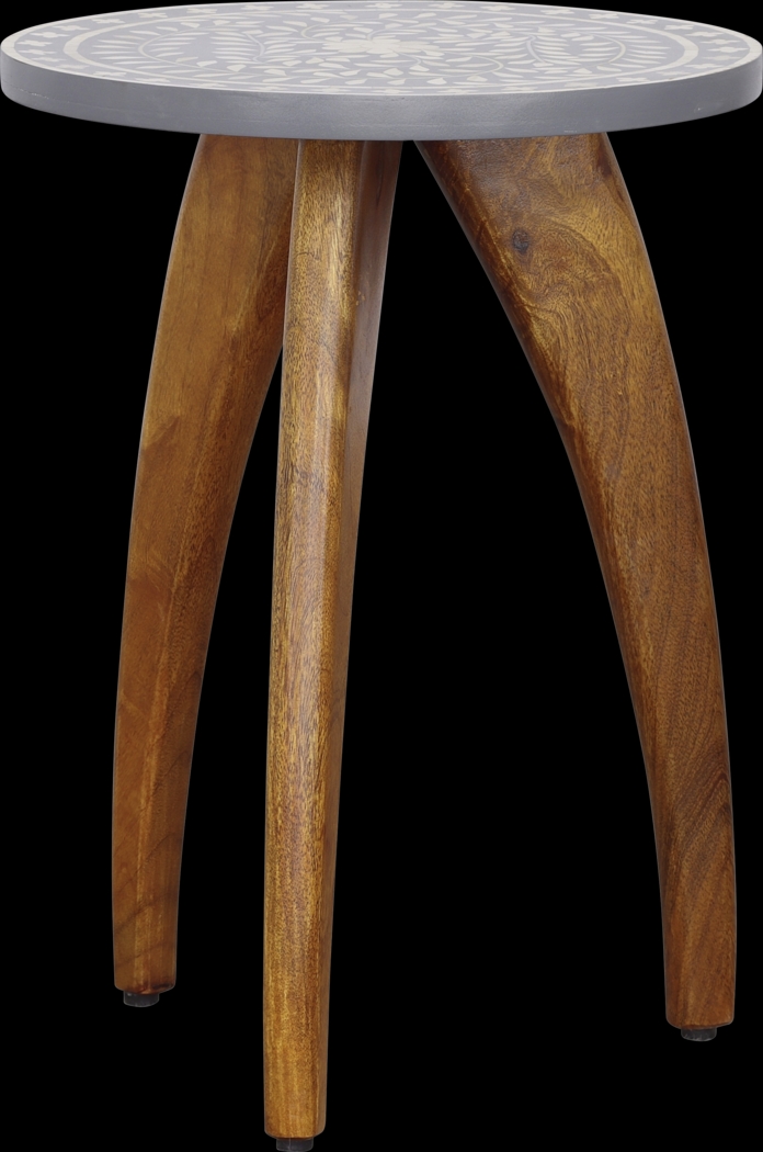 Stanislaws Blue Accent Table - Thumbnail - Image 3