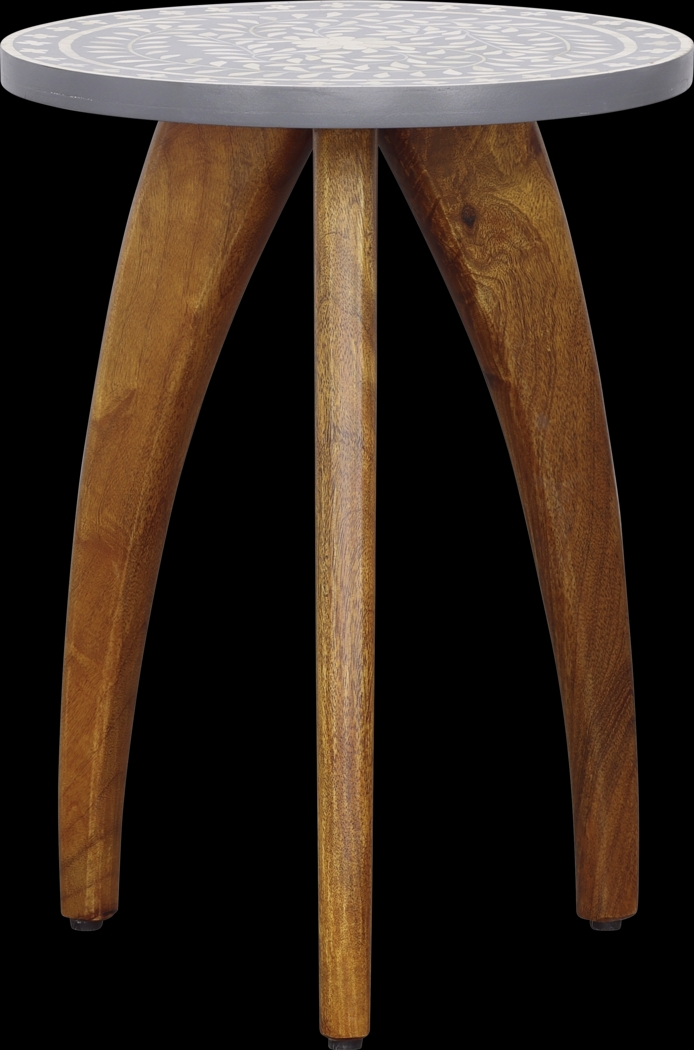 Stanislaws Blue Accent Table - Thumbnail - Image 4