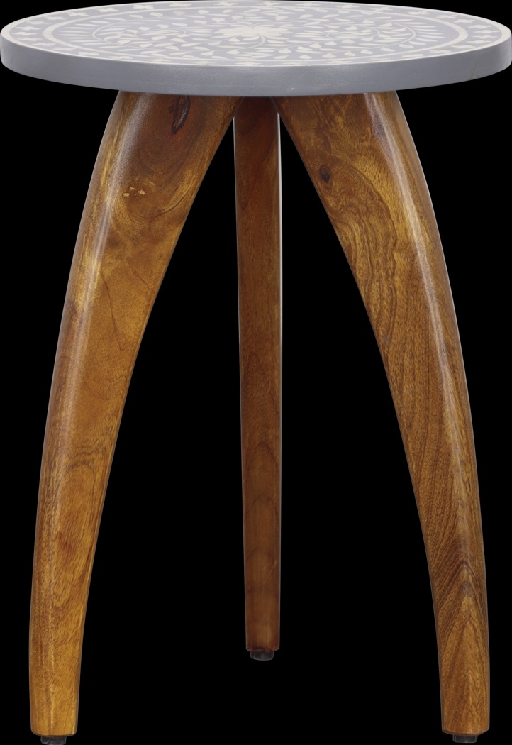 Stanislaws Blue Accent Table - Thumbnail - Image 1