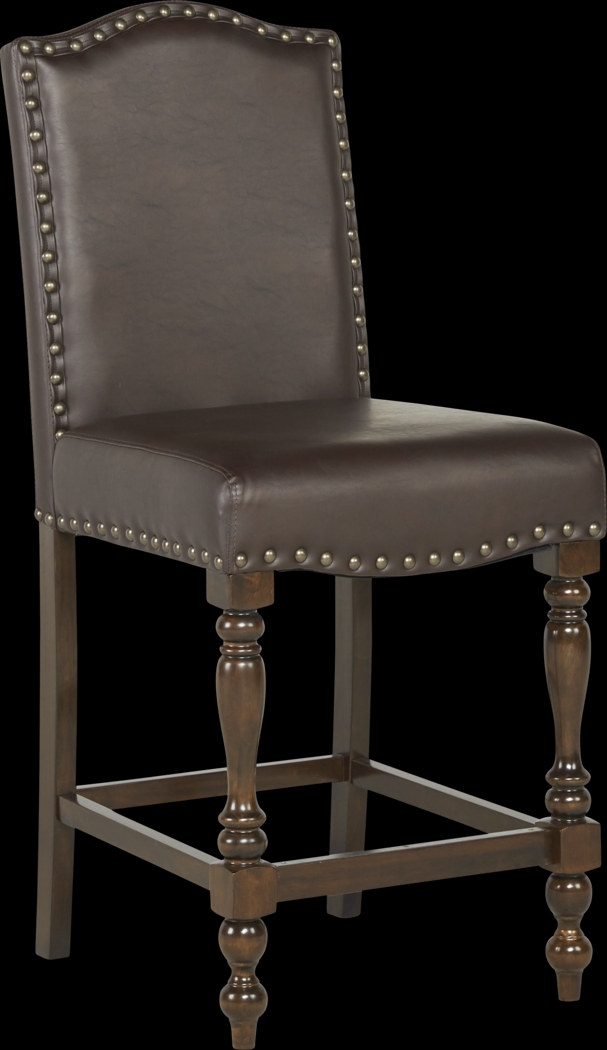 Stanton Brown Counter Height Stool - Thumbnail - Image 1