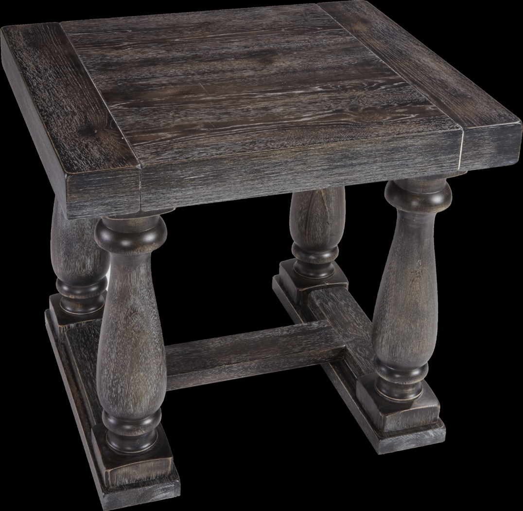 Stanwix Cherry Large End Table - Thumbnail - Image 2