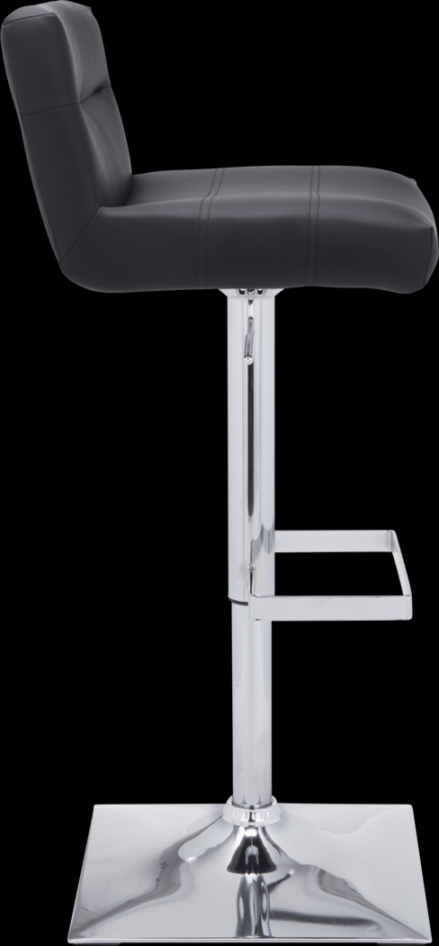 Stanyan Black Adjustable Barstool - Thumbnail - Image 4