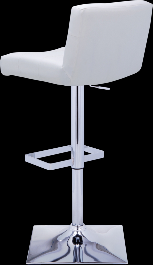Stanyan White Adjustable Barstool - Thumbnail - Image 5