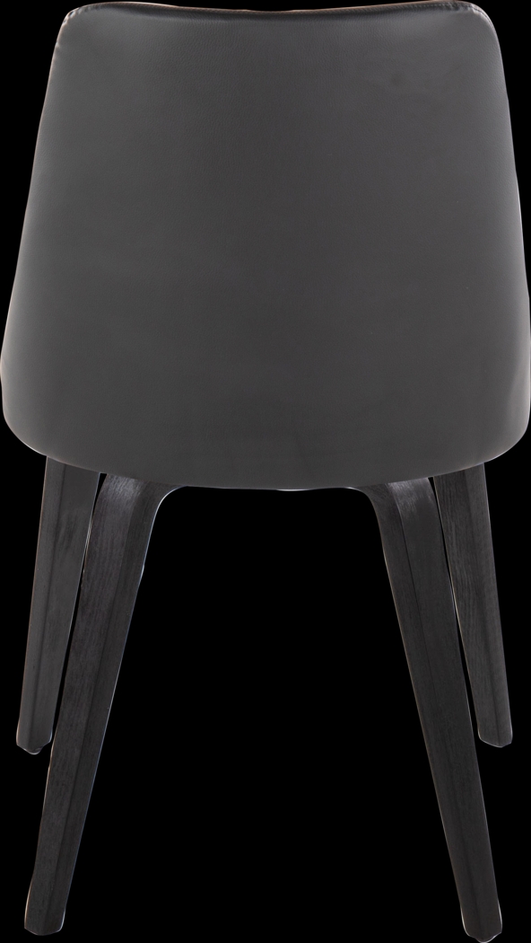 Stanyarne I Black Dining Chair, Set of 2 - Thumbnail - Image 4