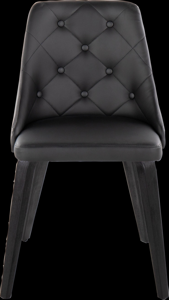 Stanyarne I Black Dining Chair, Set of 2 - Thumbnail - Image 6