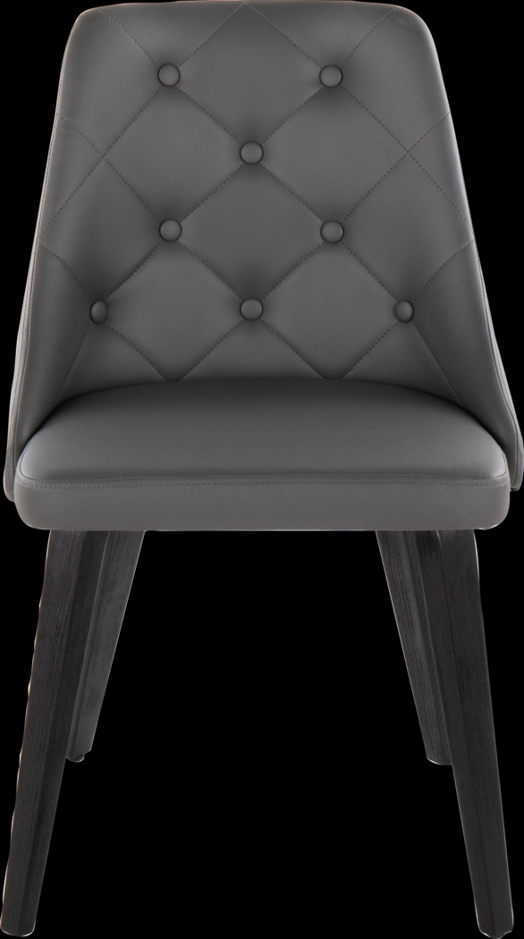 Stanyarne I Gray Dining Chair, Set of 2 - Thumbnail - Image 5