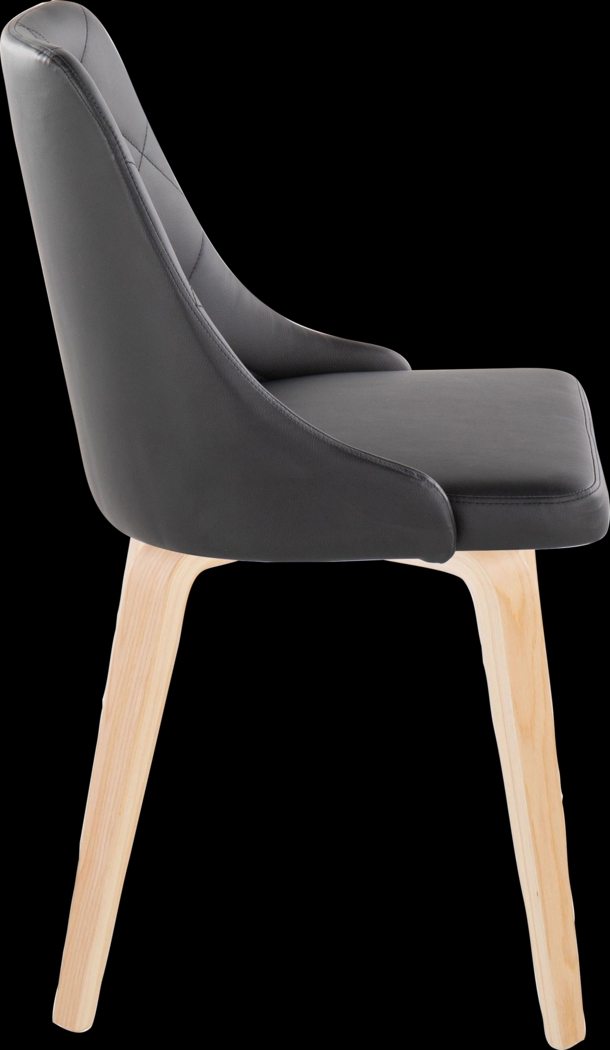 Stanyarne II Black Dining Chair, Set of 2 - Thumbnail - Image 3