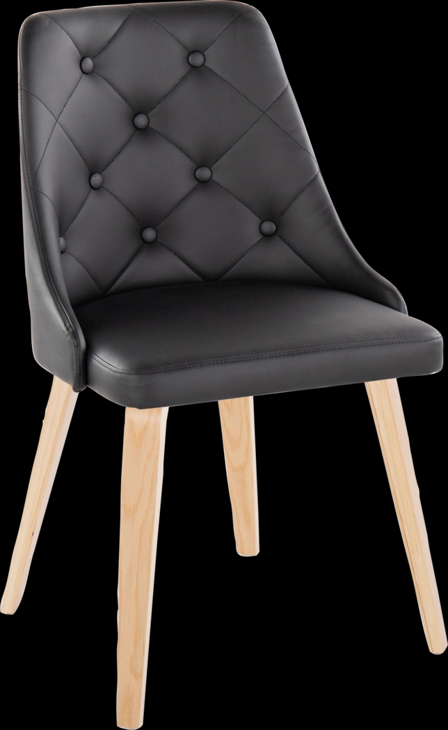 Stanyarne II Black Dining Chair, Set of 2 - Thumbnail - Image 4