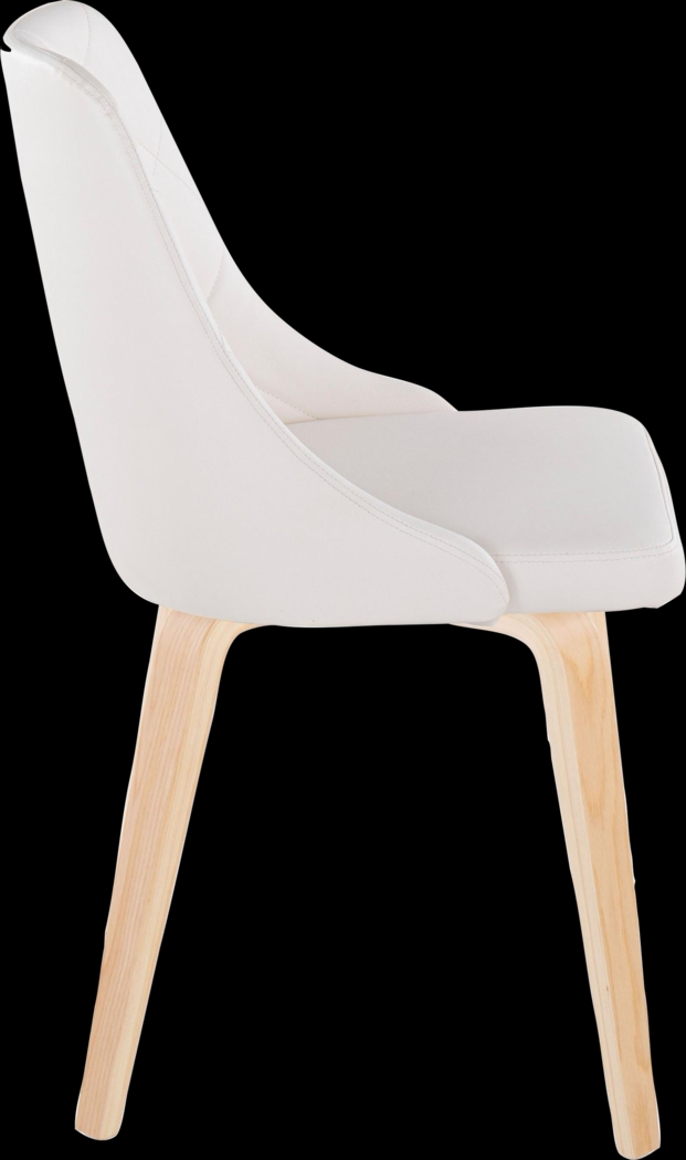 Stanyarne II White Dining Chair, Set of 2 - Thumbnail - Image 3