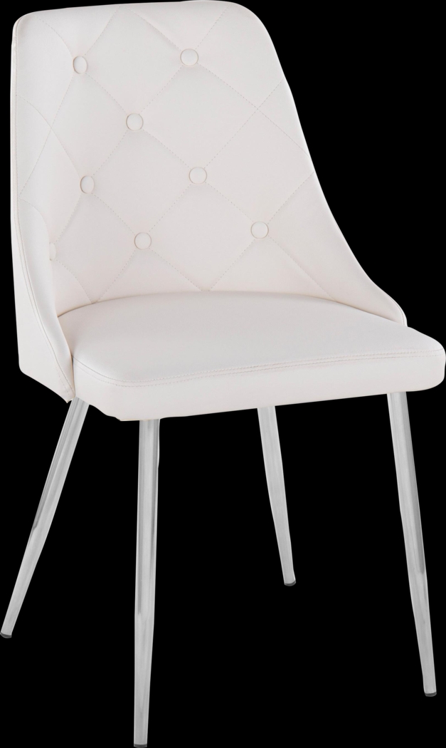 Stanyarne IV White Dining Chair, Set of 2 - Thumbnail - Image 4