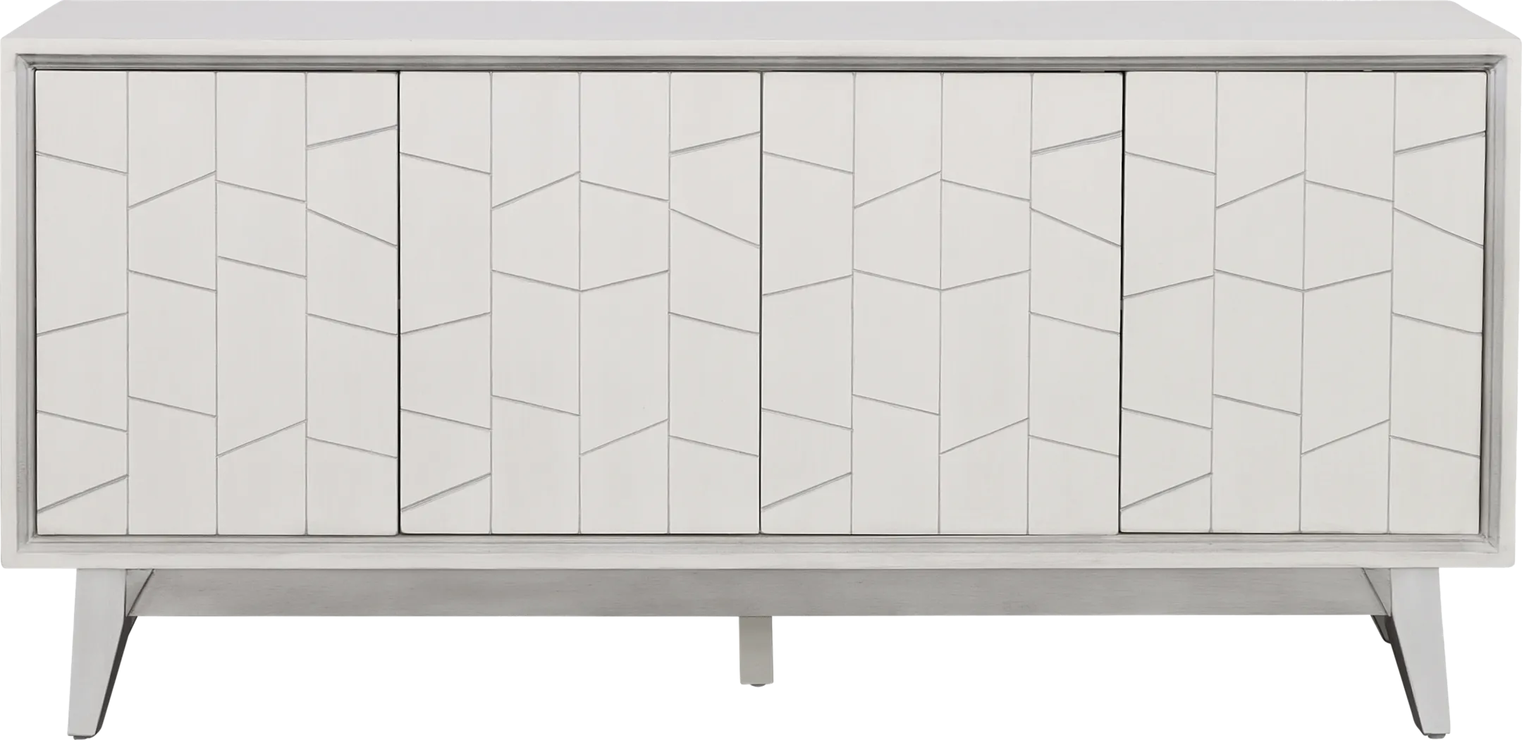 Staplehurst White Credenza - Thumbnail - Image 3