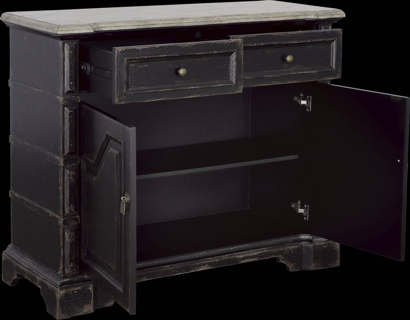 Staplehurst White Credenza - Thumbnail - Image 5