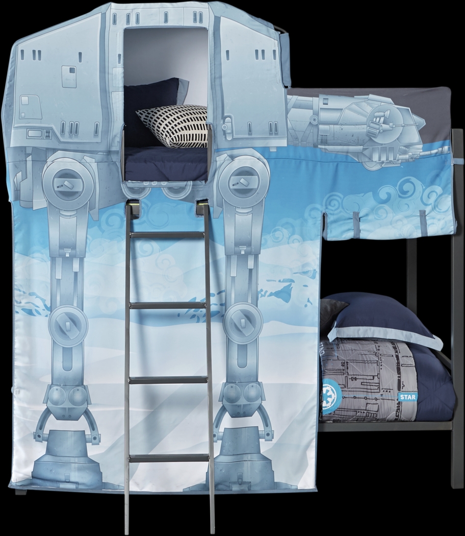 Star Wars AT-AT Walker™ Gray Twin/Twin Bunk Bed - Thumbnail - Image 1