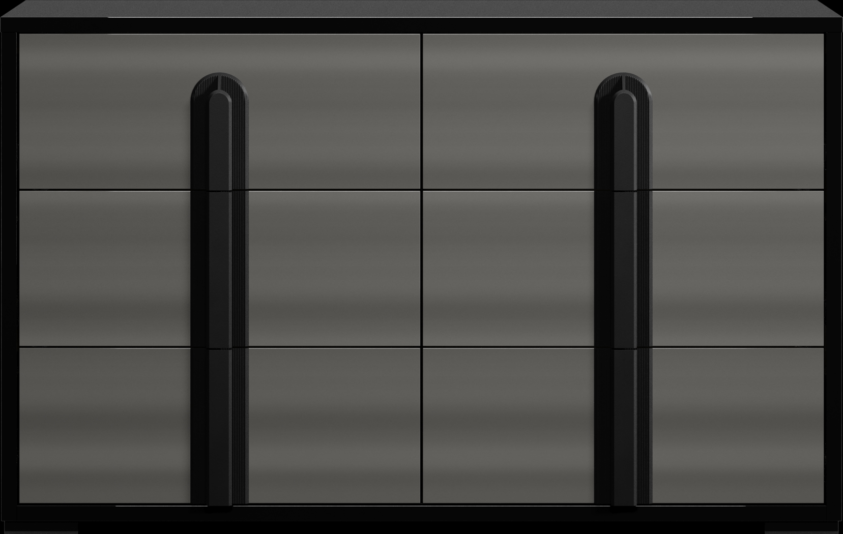 Star Wars Black Lighted Bedroom with Millennium Falcon Lightspeed Carbonite Full Platform Bed - Thumbnail - Image 5