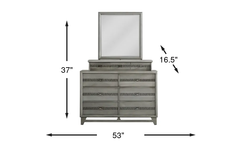 Dimension Image. Please refer to the Dimension Tab on this page for dimension details.