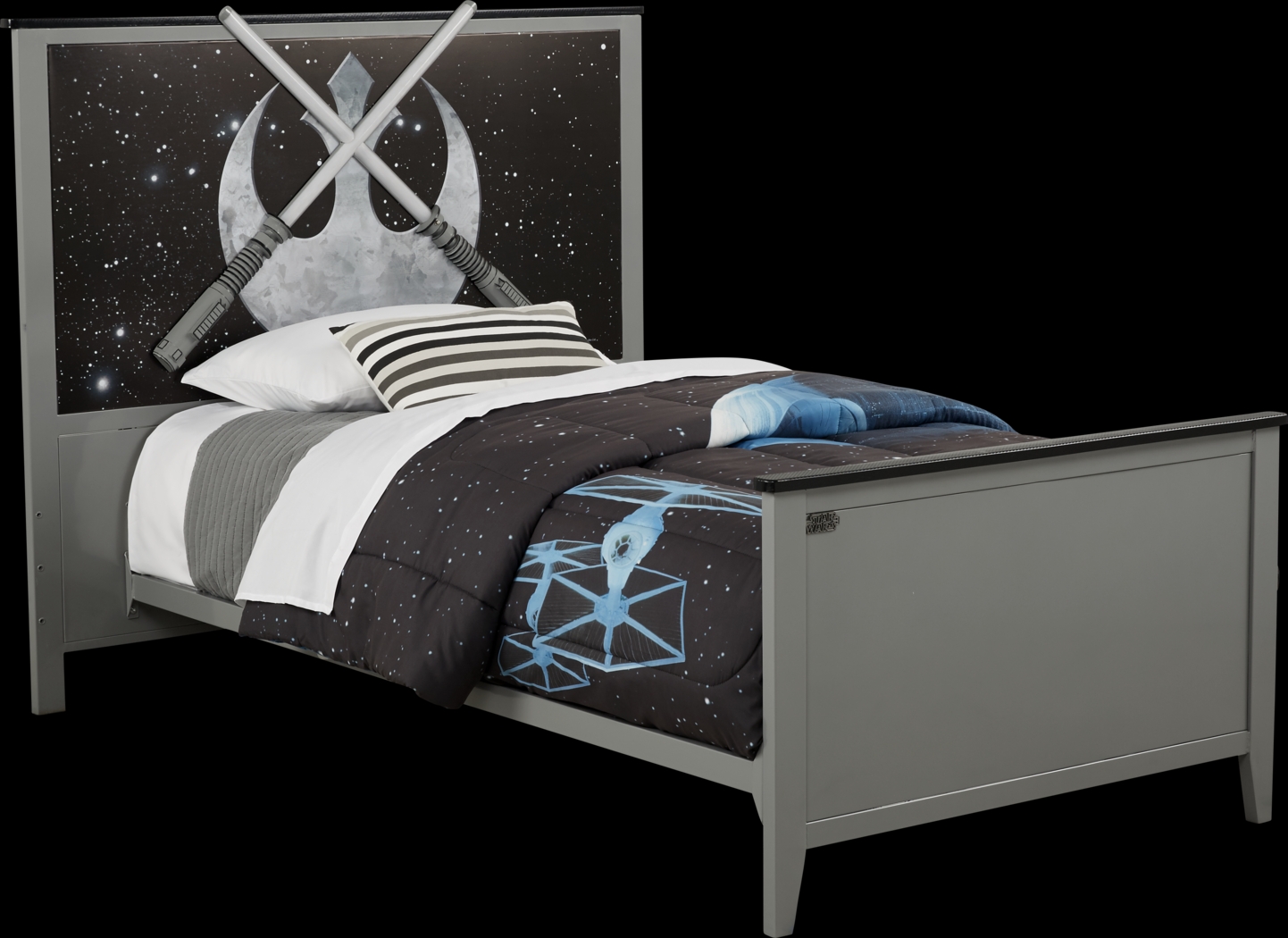 Kids Star Wars Lightsaber™  Gray 5 Pc Twin Bedroom - Thumbnail - Image 4